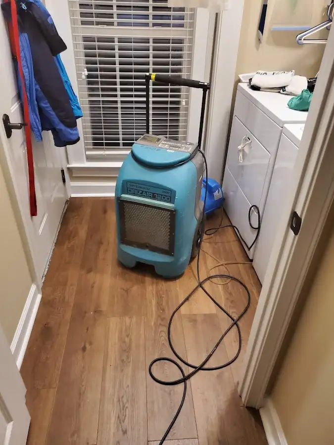 Commercial dehumidifier deployed for Crawl Space Restoration in Pasadena